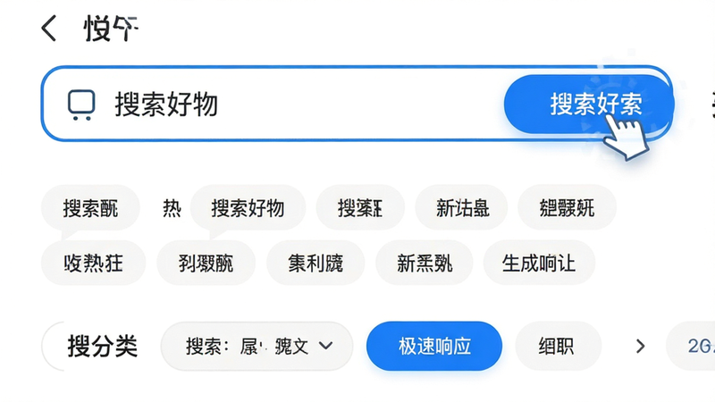 ����Ϊ����APP���������棬�����Ϸ�Ϊ����������·�Ϊ���������ʱ�ǩ�Ƽ�����ɸѡ��ť���Ű������ˣ�����Чʵ�ã�ϸ�ڴ�ͻ��������ť�ĵ������Ч�������ʸ��壬�ɾ���������ʾΪ����������͡�������Ӧ��