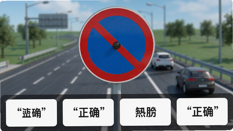 ����Ϊ��ͨ��־ʶ����棬�����Ϸ�չʾ������ɫ�����־���·��г��ĸ�ѡ�Ƭ���Ű�Գƾ��⣬���дʵ��ϸ�ڴ�������·�����복��ģ�ͣ��������������ּ�������ʾ����ȷ��
