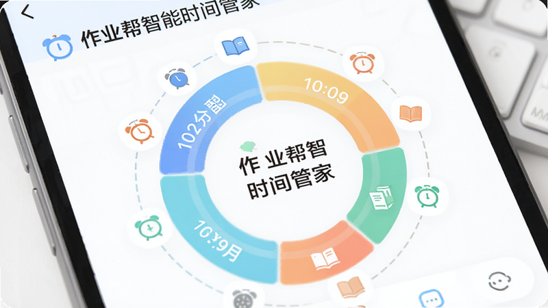 ����Ϊ��ҵ������APP��ʱ��滮���ý��棬����Ϊ���ν���ͼ����ʾ��ͬʱ��ε�������䣬�Ű����ۣ����Ϊ���½����磬ϸ�ڴ�������ͼ�����鱾ͼ�꽻�����У�������ͣ��ɾ����޶���Ԫ�أ����ֱ�ע����ҵ������ʱ��ܼҡ���