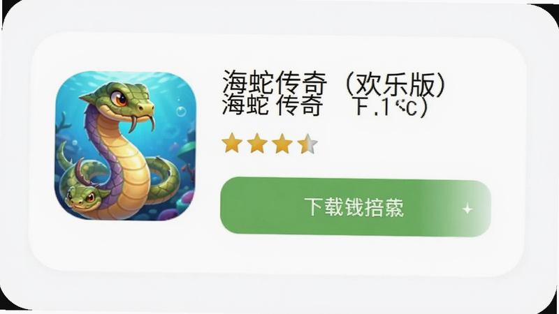 Ӧ���̵��������ҳ�棬��ʾ�����ߴ��棨���ְ棩��Ӧ�ÿ�Ƭ������ͼ�ꡢ���ơ����������ذ�ť������Ϊ��ɫ�����Ϊ�ִ���Լ�������׶����޶���Ԫ�أ�����