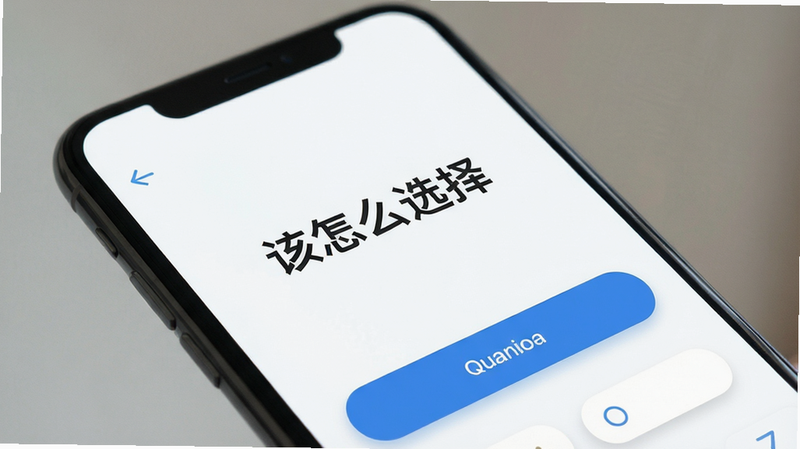 ����Ϊ�ֻ���Ļ��д����ʾ��Ϊ������ôѡ�񡱵�Ӧ�ý��棬���ּ�����£���ɫ����������ɫ��ɫ����ť���Ű����׳��㣬����ִ���ƽ����ϸ�ڴ��ɼ���͵���ӰЧ�������ʸ��壬�ɾ��޶���Ԫ�أ����ֱ�ǩ�����ɼ�