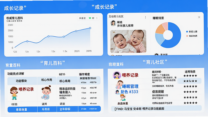 չʾ������APP������ͳ��ҳ�棬���������ͼչʾ���ر仯���Ҳ��Ǳ�ͼչʾ˯��ռ�ȣ������࣬��ɫ���⣬�������ȣ���ˮӡ�����ּ�����