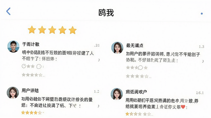 չʾ��Ÿ�ҡ�APP�û����۽���Ľ�ͼ����ʾ���Ǻ������û��������֣�����Ϊ��ɫ���������࣬����Ѻã�ϸ�����������ʸߣ��ɾ����޶���Ԫ��