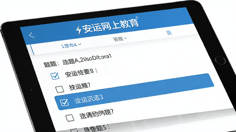 主体为平板电脑屏幕,显示