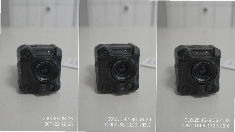 ����ΪEvidence Camera���ɵ���ƬЧ��չʾ������Ϊ���Ų��ŵ���Ƭ�������Ű����룬���Ϊдʵ��Ӱ���ϸ����ʾ��Ƭ���½��������İ�ɫʱ������������֣������������ɾ����޶���Ԫ��