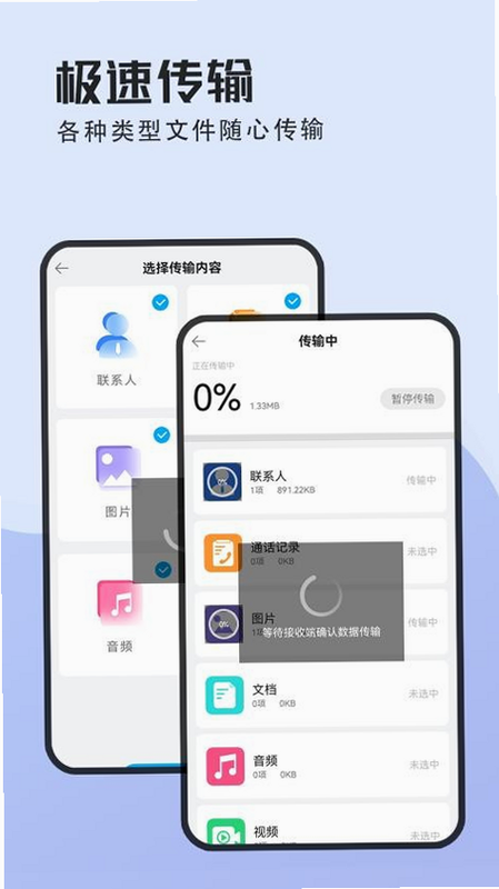 换机互传克隆搬家 安卓版 安全加密示意图