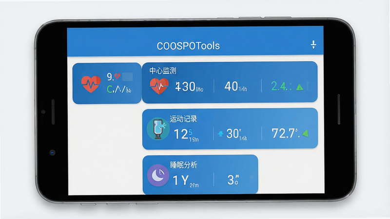 һ�Ÿ����ƽ������Ӧ�ý���չʾͼ������ΪCOOSPOTools��׿APP������Ļ������������������ʾ