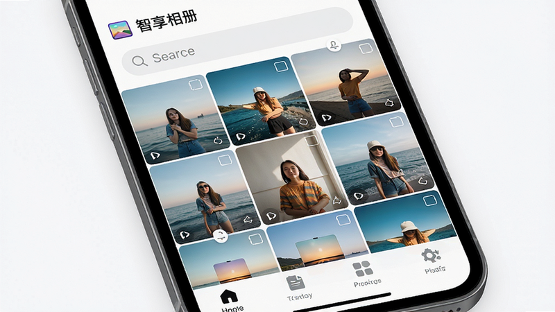 ����Ϊ�����ֻ���Ļ��д����Ļ����ʾ��������ᡱAPP���棬�������࣬����Ϊ���������в�Ϊ��������ͼ���񣬵ײ�Ϊ���ܵ��������Ű�������򣬷��Ϊ�ִ���ƽ��UI��ƣ�ϸ������������4k���壬�ɾ��������޶���Ԫ��