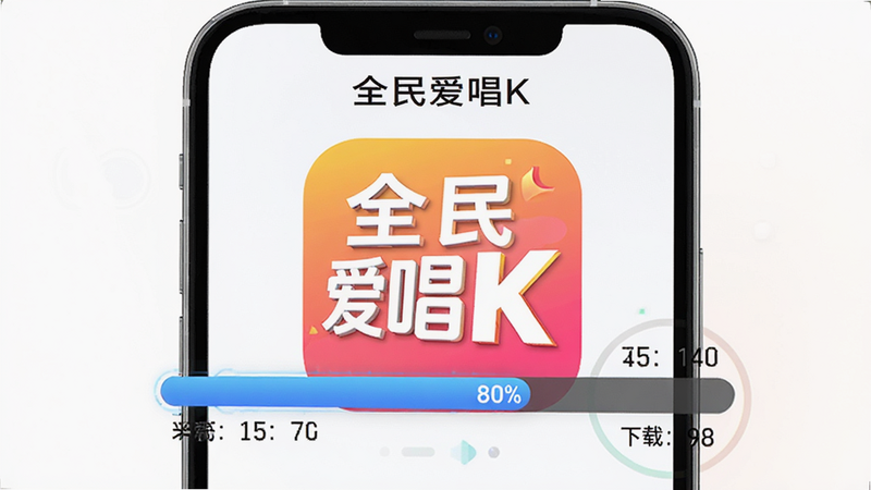�ֻ���Ļ��ʾ���ؽ�����������Ϊ��ȫ�񰮳�K��Ӧ��ͼ�꣬��������ʾ80%����Χ�������ٶ����֣�����Լ�Ƽ��磬ɫ��������ϸ�����������ʸߣ��ɾ��޶���Ԫ�أ����֡�ȫ�񰮳�K����ΪӦ�����Ƴ����ڶ���