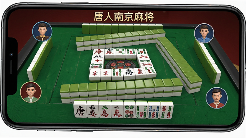 ����Ϊһ�Ÿ�����ֻ���Ļ��д����ʾ�����Ͼ��齫����Ϸ�����棬����Ϊ�����齫�����ӽǣ���������ǽ�����������ͷ���Ű����ִ������Ϊдʵ3D��Ⱦ��ϸ�������ɼ��齫�ƵĻ�������󣬻���8k���ɾ����޶���Ԫ�أ�����