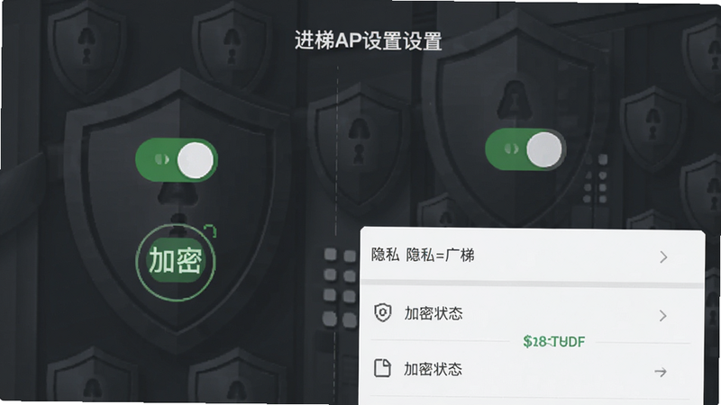 �����ݡ�APP��ȫ���ý��棬��ʾ��˽���غͼ���״̬ͼ�꣬����Ϊ���ɫ��ȫ����ͼ��������Ϊ�����б������ִ�ֱ���У��Ű��Ͻ������רҵ��ϸ���Ͻ��������������ɾ����޶���Ԫ��