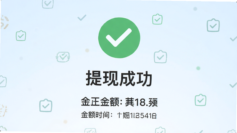 ���ֳɹ�ҳ�棬��ʾ��ɫ�Թ��͡����ֳɹ����������·���ʾ���͵���ʱ�䣬����Ϊ����ɫ���䣬ͼ���࣬������θ�ǿ�����壬������Ԫ��
