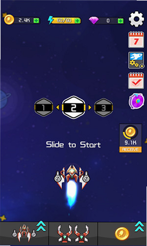 Space Cruises :Shooting game 安卓版 语言设置 中文