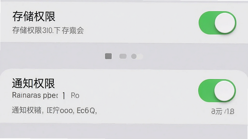 手机设置界面,显示