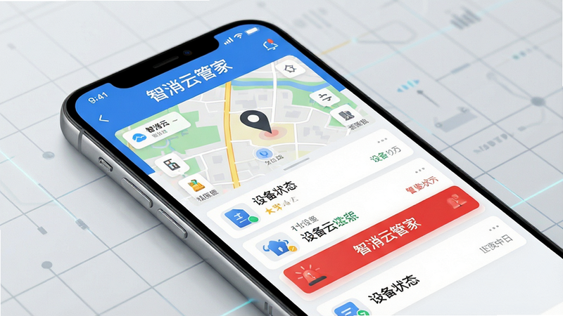 ����Ϊһ���ִ������ֻ�����Ļ��ʾ�������ƹܼҡ�App���棬���������ͼ��λ���豸״̬�б��ͺ�ɫ������������ֲ��ñ�ƽ����ƣ�ͼ������������Ϊǳ��ɫ�Ƽ��������Ű����࣬ͻ�����Ĺ���ģ�顣���Ϊдʵ�����Ʒ��Ӱ���߱��棬ϸ�ڷḻ������8k���ɾ����޶���Ԫ�أ����֡������ƹܼҡ������ɼ���