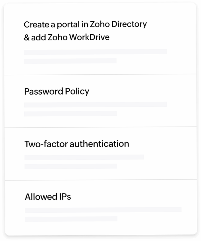 Zoho WorkDrive ��׿�� ���� ����취