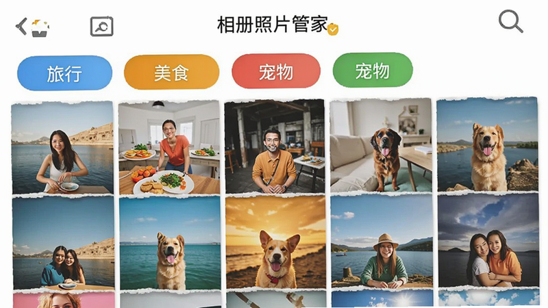 手机界面展示