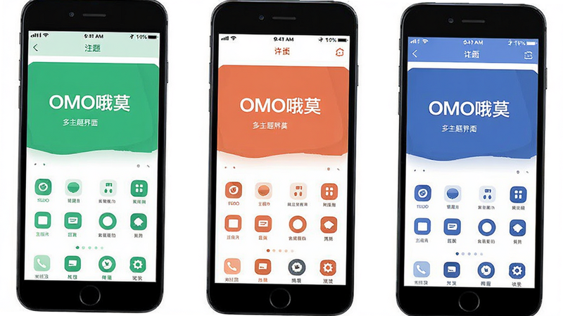 OMOŶĪӦ�õĶ���������л�չʾ������Ϊ������ͬ��ɫ�����APP���沢��չʾ�����ֺ������У��Ű����룬���Ϊ���±�ƽ����ϸ��չʾ����ɫ�ʱ仯�����ʸ��壬�ɾ����޶���Ԫ��