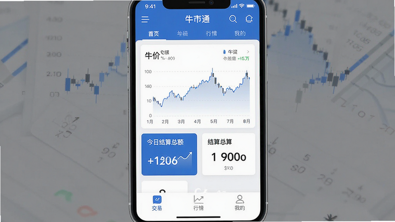 ����Ϊ�ֻ���Ļ���棬��ʾ��ţ��ͨ��APP��ҳ�������������������м��Ǵ�����������Ǳ��̣�����ţ������ͼ�ͽ��ս����ܶƬ���ײ��С����ס��������顱�����ҵġ�������ǩҳ��������Ϊ��Լ����������ɫ�������ƽ����ƣ��޶���װ�Σ����������ɶ��������ɾ�