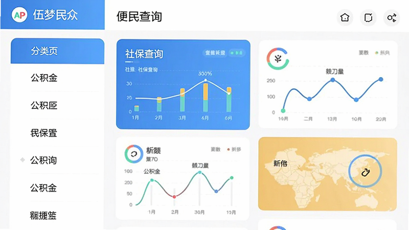 主体为伍梦民众APP内的