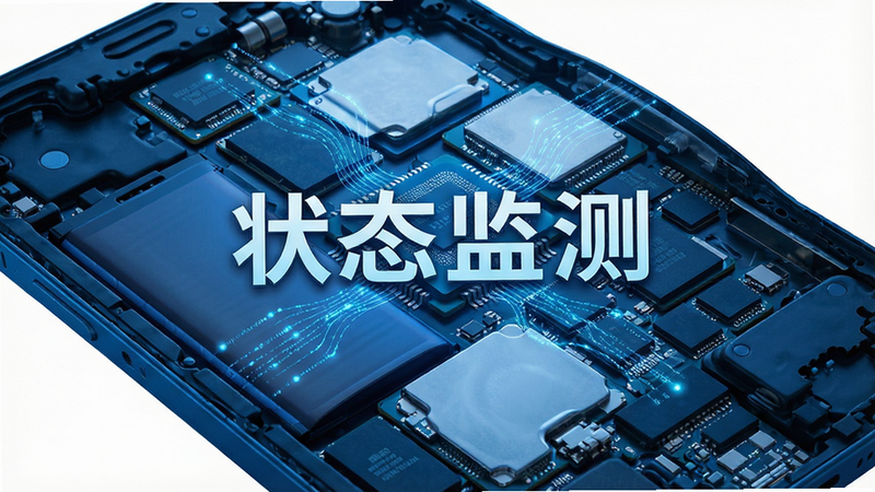 ����Ϊ�ֻ��ڲ��ṹ͸��ʾ��ͼ����ע����ء�CPU���ڴ�Ⱥ��Ĳ��������ֳʻ��ηֲ������Ƽ�����ɫ����ϸ�ڴ������������ߣ����֡�״̬��⡱��Ŀ�������������ɾ����޶���Ԫ��