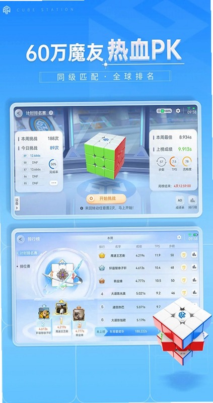 魔方星球 安卓版 社区交流界面
