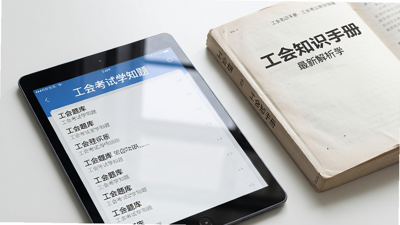 ����Ϊ�鼮��ƽ����Բ���չʾ��ƽ����Ļ����ʾ�����ῼ��ѧ֪�⡱APP������б�ҳ�棬�Ա߰ڷ���һ���򿪵ġ�����֪ʶ�ֲᡷ�����ֳʶԽ��߹�ͼ�����Ϊдʵ��Ӱ�磬ϸ�ڴ��ɼ�ֽ����������Ļ���⣬���ʾ��£�����������ʾ��������⡱�������½�������������������