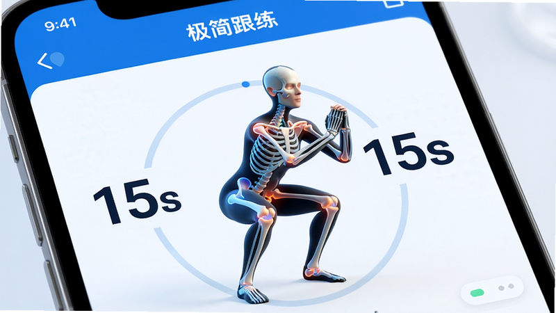 ����Ϊ�ֻ�������д��չʾ�����������ҳ�棬������һ��3D����ģ����������ף���Χ���Ƶ���ʱ���֡�15s�����������ľ۽������Ƽ���������ɫ��ϸ��չʾ�����ؽڸ����������������ɾ����޶���Ԫ��