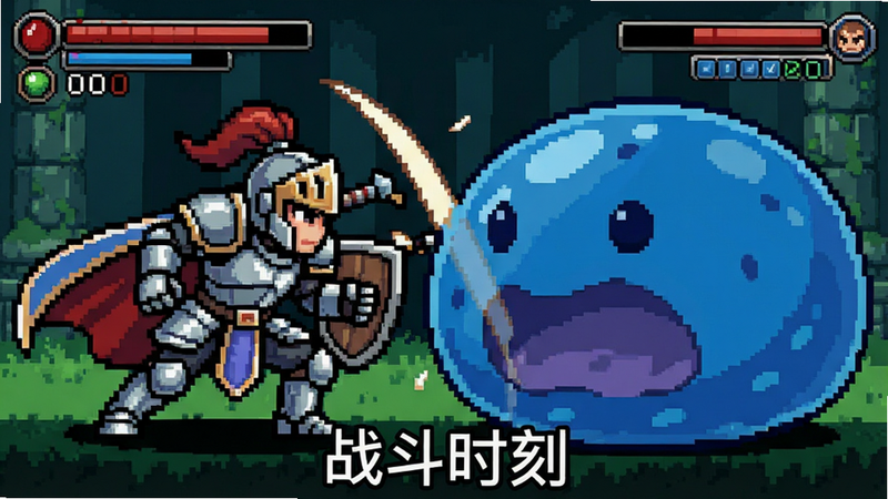 һ��չʾ��ħ��-֯�Ρ���ɫս����������д������Ϊ��ʿ�����ʷ��ķ���ţ����ֶ�̬��ǿ���Ű�۽����ģ����Ϊ�������ط磬ϸ��չʾѪ����״̬ͼ�꣬�����������ɾ����޶���Ԫ�أ�����
