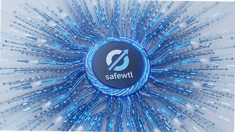 ����Ϊ���������ӻ�ͼ�Σ�����Ϊ safewtl ͼ�꣬��Χ���ƿ����������������������ֳʷ���״���Ű�������򣬷��Ƽ���ǿ��ϸ�ڴ�����ɫ����Ч��������ϸ�壬�ɾ������ұ��������ֱ�ע