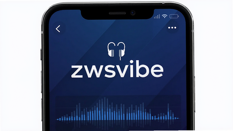����Ϊ�����ֻ���Ļ������ʾ zwsvibe Ӧ�ý��棬����Ϊ����ɫ�Ƽ��н��䣬���ּ���ִ����Ű���������񼫼����壬ϸ�ڰ�����������ͼ����Ƶ��ͼ�����ʸ��壬�ɾ����޶���Ԫ��