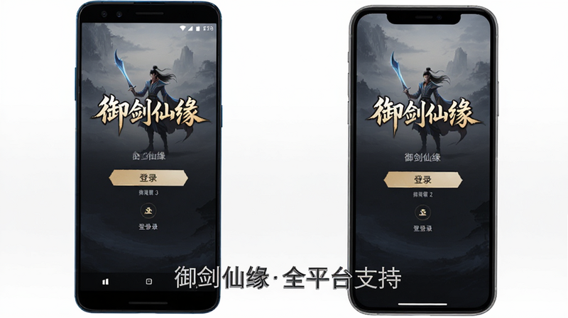 ����Ϊ��׿�ֻ���iPhone�ֻ�����չʾ����Ļ�Ͼ���ʾ��������Ե������Ϸ��¼���棬����Ϊ���İ�ɫ���䣬���Ϊ���������Ʒ���ͼ�����ֶԳ�ƽ�⣬ϸ�ھ��£����廭�ʣ��޶���Ԫ�أ����֡�������Եȫƽ̨֧�֡�λ�ڻ��������·�
