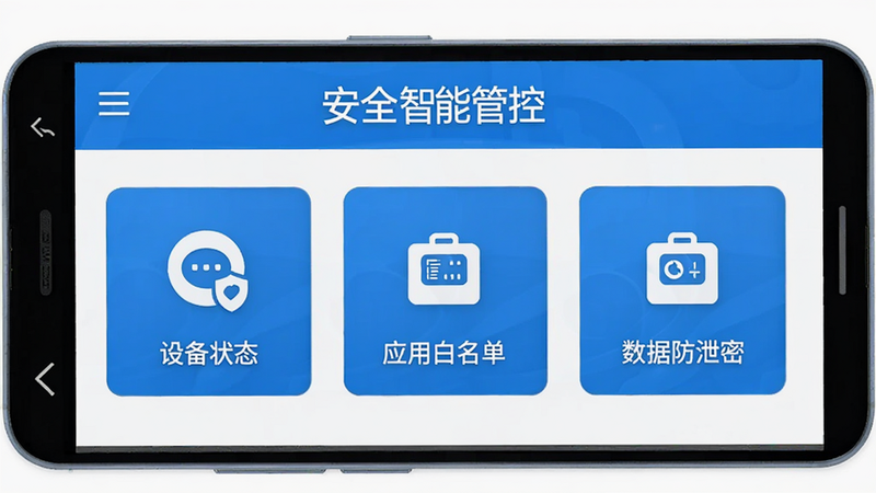 ����Ϊ��׿�ֻ���Ļ��������ʾ'��ȫ���ܹܿ�'���˵��������豸״̬��Ӧ�ð����������ݷ�й����������ģ��ͼ�꣬�����������������׿Ƽ�����ɫ����ƽ����ƣ�����ʸ��ͼ���޶���Ԫ��