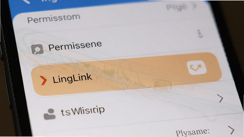 �ֻ����ý��棬��ʾȨ�޹����б���LingLink��Ŀ������ѡ�У������黯��ǿ��Ȩ�����õ���Ҫ�ԣ��������֣�����񣬸���