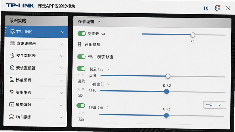 ����ΪTP-LINK����APP�İ�ȫ����ģ����棬����Ϊ���ҷ����ṹ�����Ϊ�����б����Ҳ�Ϊ�����༭�����Ű��߼����������Ϊ�Ͻ��Ĺ�ҵ�Ƽ��磬ϸ�ڰ������ؿؼ��ͻ�������������ʸ߱��棬����������������װ��