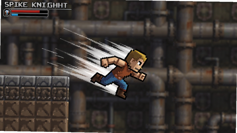չʾ Spike Knight ��Ϸ����������Ч���Ľ�ͼ��������һ������С�����Ӹߴ����£�������Χ���ٶ�����Ч��������ģ���Ĺ����ܵ���ͻ����̬�У����Ϊдʵ���ط磬ϸ�������������������ɾ����޶���Ԫ��