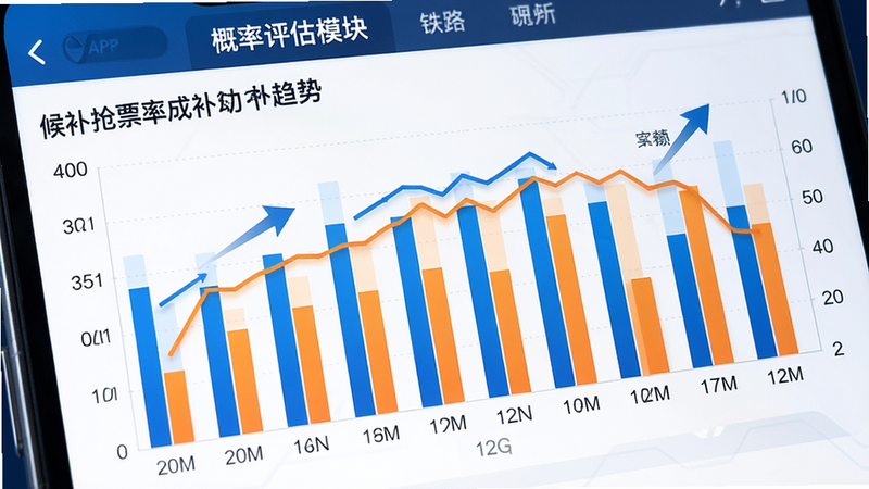 一个数据可视化图表的特写,主体是