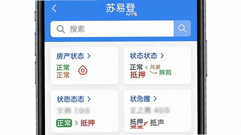 ���׵�APP��ѯ���ҳ�棬������ʾ����״̬�б�������Ϊ���½ṹ���Ϸ�Ϊ�������·�Ϊ��ϸ״̬��Ƭ�����Ϊ��ˬ�׵����֣�ϸ�ڰ�����������������Ѻ����״̬��ǩ�������������ɾ����޶���Ԫ��