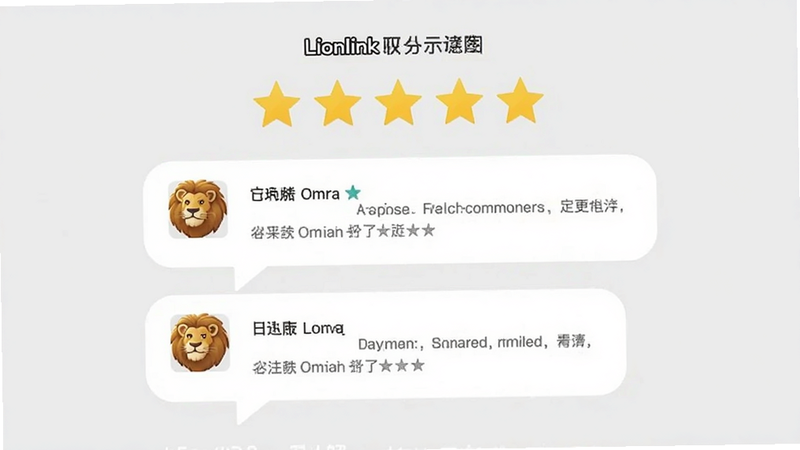 LionlinkӦ�����ֽ���ʾ��ͼ����ʾ���Ǻ������û��������ݣ�����Ϊǳ��ɫ��������ˣ����壬��ˮӡ
