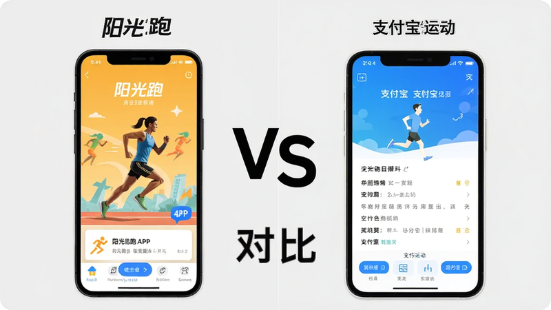 �Ա�ͼ�����չʾ'������'APP���棬�Ҳ�չʾ֧�����˶�ҳ�棬�м���'VS'�����ָ�����������ˣ�����ǳ�ң�ϸ������������4K���ɾ����޶���Ԫ�أ�����'�Ա�'����