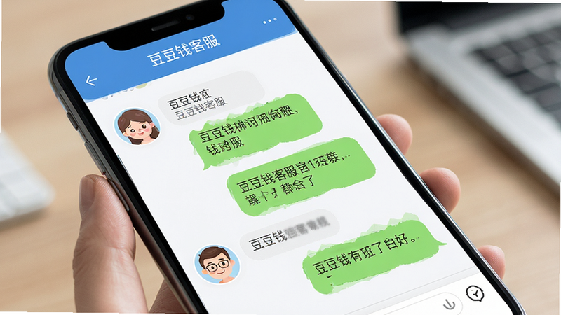 ����Ǯ�ͷ���ѯ���棬����Ϊ�ֻ���Ļ����������Ի�����ʾ�ͷ�ͷ������ֻظ�������Ѻã�ϸ�����������壬������ʾ������Ǯ�ͷ���