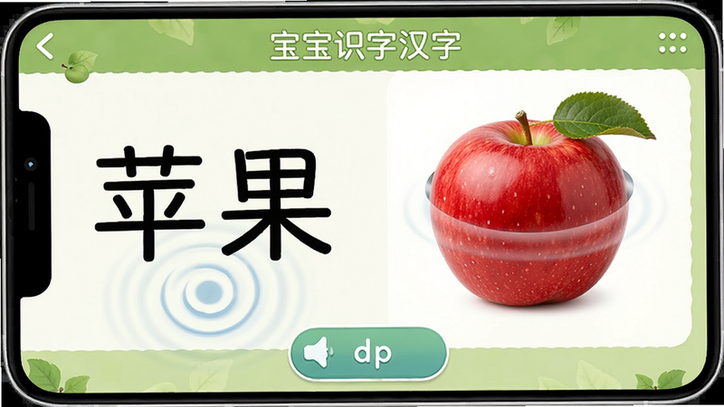 �����ǡ�����ʶ�ֺ��֡��ĳ�����ѧϰ���棬�������Ϊ���֡�ƻ�������Ҳ�Ϊ�����ƻ��ͼƬ���ײ��з�����ť���Ű���ֱ�ۣ����������Ȼ��ϸ�ڰ������ʱ�Ĳ��Ʒ���Ч���������������޶���װ�Ρ�