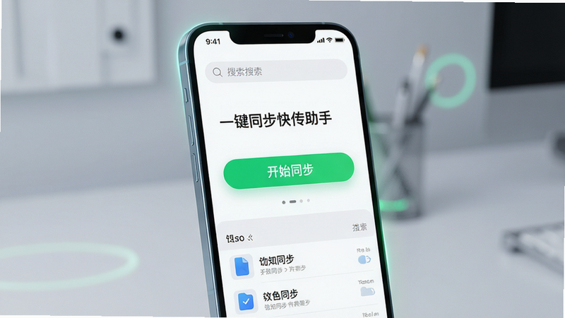 ����Ϊһ���������ִ������ֻ�����Ļ��ʾ��һ��ͬ���촫���֡�App���棬�������������������������м��Ǵ�����ɫ����ʼͬ������ť���ײ�Ϊ�ļ��б����Ű漫���ƽ�������Ƽ���ǿ��ϸ�ڴ���΢��Ч��������4k���ɾ����޶���Ԫ��
