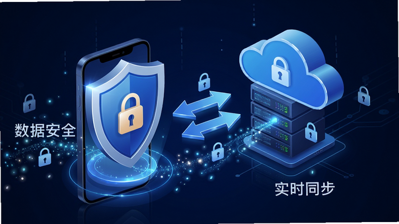 չʾ��������APP��ȫ����������ͬ�����ܵ�ʾ��ͼ������Ϊ����ͼ����˫���ͷ���ӵ��ֻ����ƶ˷����������ֶԳ�ƽ�⣬���Ƽ���ǿ�ң�ϸ�ڰ����������Ĺ�Ч����������ͼ�꣬���ʸ��壬�ɾ����޶���Ԫ�أ����֡����ݰ�ȫ���롰ʵʱͬ����������ע