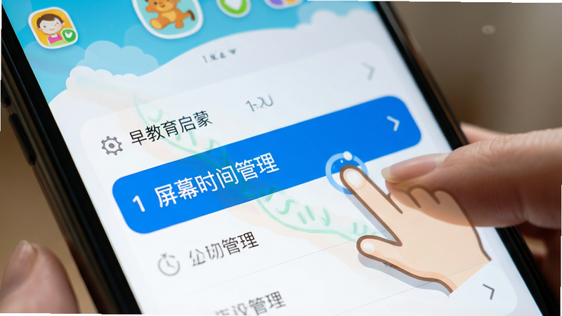 �ֻ���Ļ��д����ʾ�������APP�����ý��棬���С���Ļʱ�������ѡ�����ѡ�У��Ա��мҳ���ָ�����ʾ��ͼ�������黯��������������ʵ��ǿ��������Ӱ���