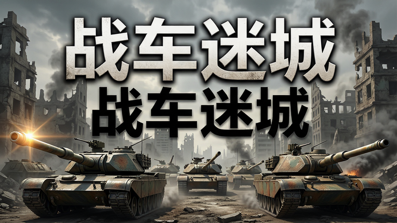 ����Ϊ��ս���Գǡ���Ϸ�����棬����չʾ���з��汳����̹�˱�ӣ��Ű�����ͻ����ս���Գǡ����ֱ��⣬���Ϊдʵ�����磬ϸ�ڰ���̹���ڹܷ��������̣�����8k���壬�ɾ��޶���Ԫ�أ���ˮӡ�����֡�ս���Գǡ����мӴ�