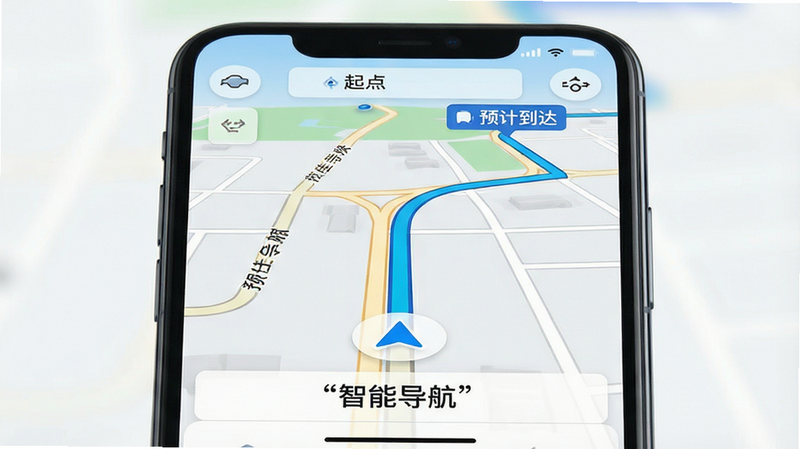 ����Ϊ�ֻ���ͼ�������棬��ʾ����㵽�յ�����·�ߣ���������ͻ������·�����Ű��࣬���Ϊ�ִ�UI��ƣ�ϸ�ڰ�����·���Ʊ�ע��Ԥ�Ƶ���ʱ�䣬�����������ɾ����޶���Ԫ�أ����֡����ܵ�������������ʾ