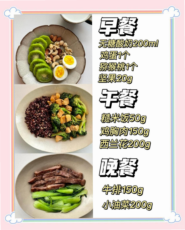 低碳食谱 安卓版 一日三餐搭配图解