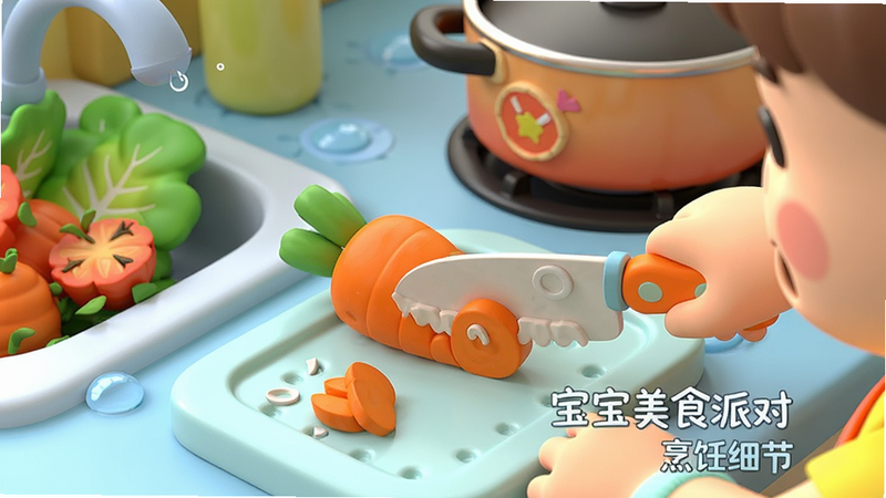 ��д��ͷչʾ��ͨ��ͯ��������ʹ�ÿ�ͨ�����и���ܲ����Ա���ϴ�˳غ͹��ߡ�����۽�����⿶��������ֽ��գ����Ϊ3D��Ⱦ��ͨ��ϸ���������ʸ���ͣ����ʸ��壬�ɾ����޶���Ԫ�أ����ְ���