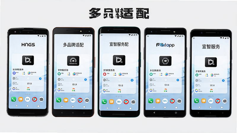 �ಿ��ͬƷ�Ƶİ�׿�ֻ�����չʾ����Ļ�Ͼ����������Ƿ���App������Ϊ��ɫ�����ֺ������У��Ű����룬����Ʒչʾ��ϸ�ڴ���Ʒ��Logo�����ʸ��壬�ɾ����޶���Ԫ�أ�����